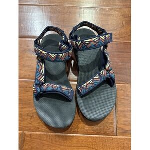 Teva Women's Size 6 Original Universal Multi Colored Sandals Western Aztec